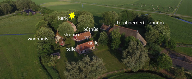 terp uit de lucht